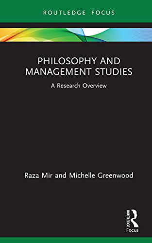 Philosophy and management studies : a research overview