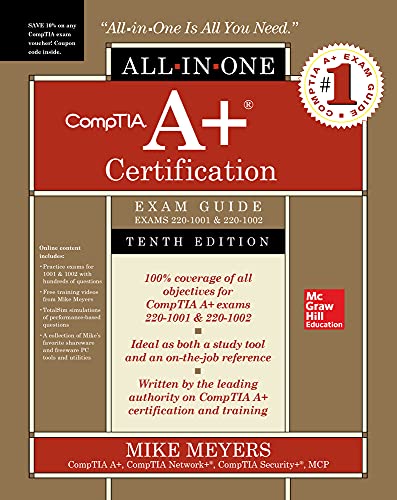 CompTIA A+ certification exam guide, (exams 220-1001 & 220-1002)