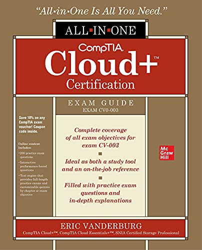 CompTIA Cloud+ certification exam guide : (exam CV0-003)