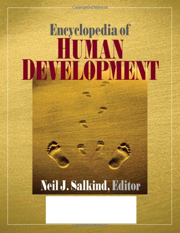 Encyclopedia of human development