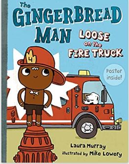 The Gingerbread Man loose on the fire truck