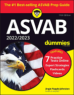 2022 / 2023 asvab for dummies : Book + 7 practice tests online + flashcards + video