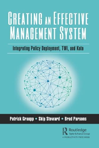 Creating an effective management system : integrating policy deployment, TWI, and Kata