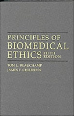 Principles of biomedical ethics