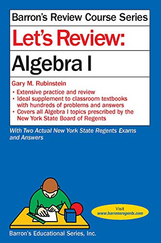 Let's review: algebra 1
