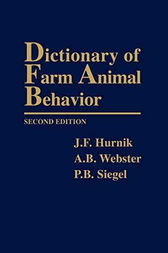 Dictionary of farm animal behavior