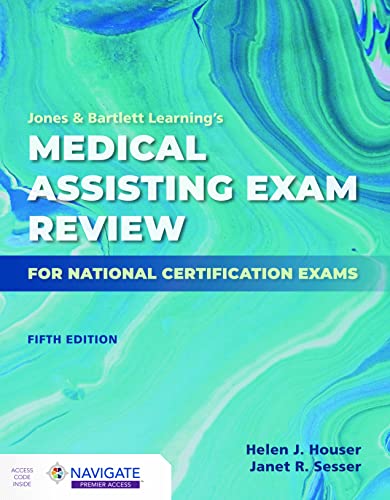 Jones & Bartlett Learning's medical assisting exam review for national certification exams