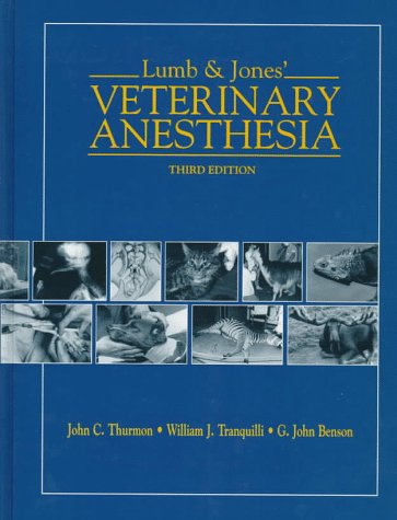 Lumb & Jones' veterinary anesthesia