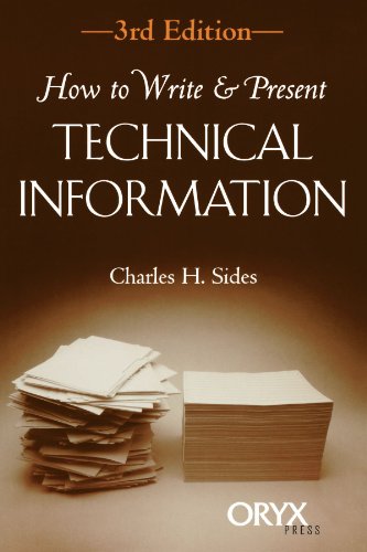 How to write & present technical information