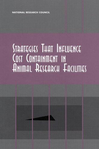 Strategies that influence cost containment in animal research facilities