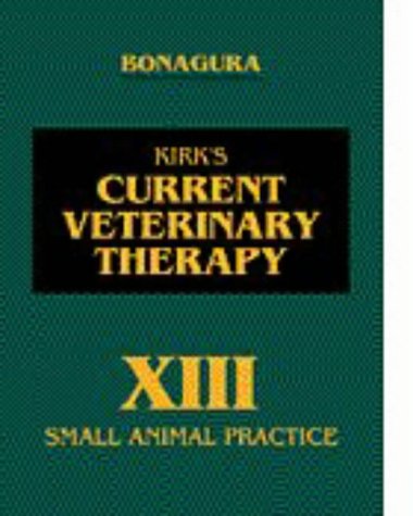 Kirk's current veterinary therapy. XIII, Small animal practice /