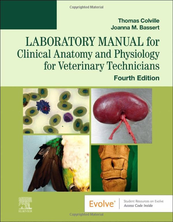 Laboratory manual for clinical anatomy and physiology for veterinary technicians