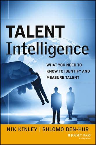 Talent intelligence : what you need to know to identify and measure talent