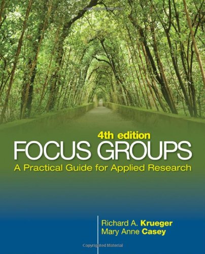 Focus groups : a practical guide for applied research