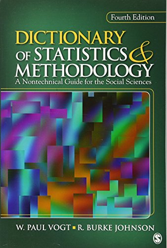 Dictionary of statistics & methodology : a nontechnical guide for the social sciences