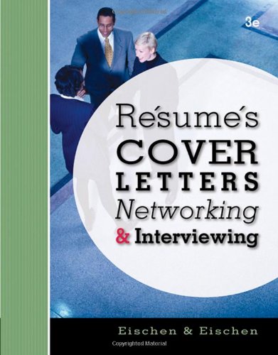 Résumés, cover letters, networking, and interviewing