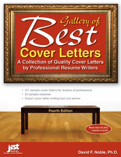 Gallery of best cover letters : a collection of quality cover letters by professional resume writers