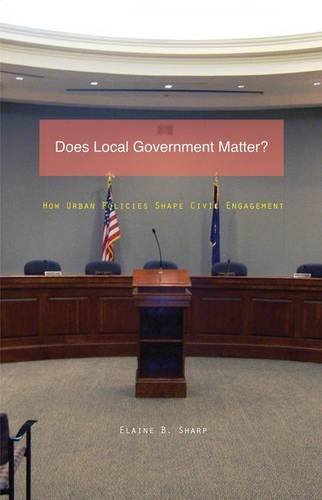 Does local government matter? : how urban policies shape civic engagement