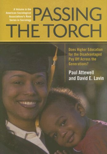 Passing the torch : does higher education for the disadvantaged pay off across the generations?