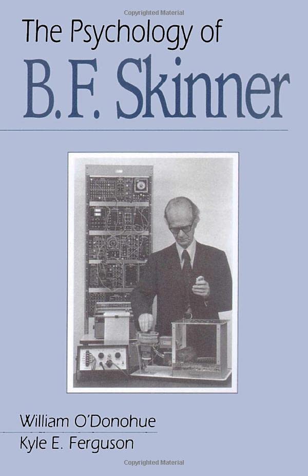 The psychology of B.F. Skinner