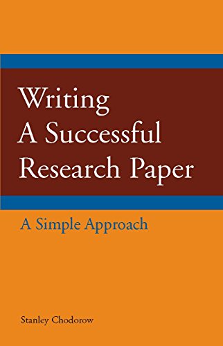 Writing a successful research paper : a simple approach