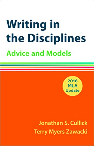 Writing in the disciplines : advice and models