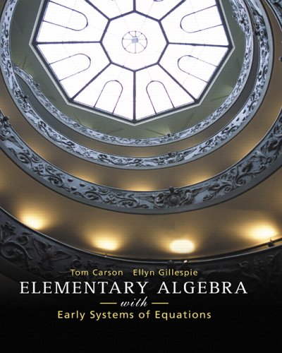 Elementary algebra with early systems of equations