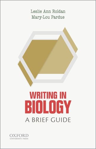 Writing in biology : a brief guide