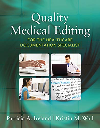 Quality medical editing for the healthcare documentation specialist + access card.