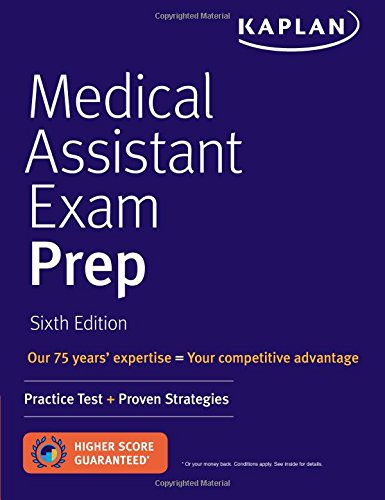 Medical assistant exam prep : practice test + proven strategies.