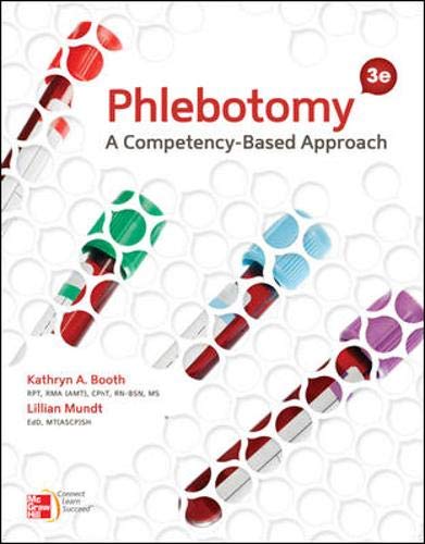 Phlebotomy : a competency-based approach