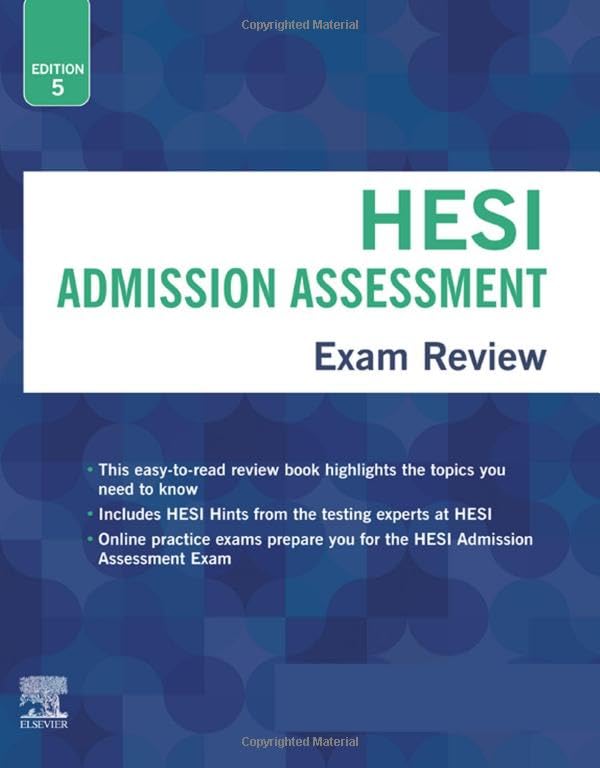 HESI admission assessment exam review
