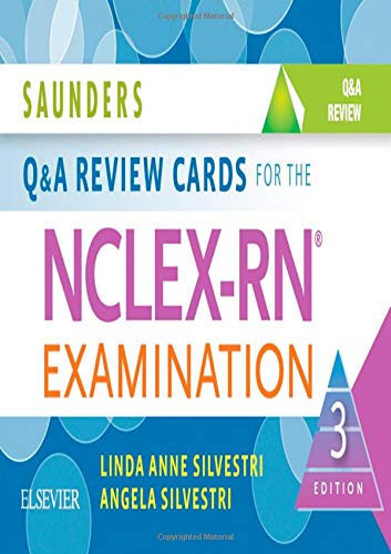 Saunders Q & A review cards for the NCLEX-RN examination