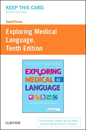 Exploring medical language : a student-directed approach
