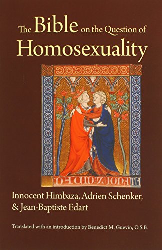 The Bible on the question of homosexuality